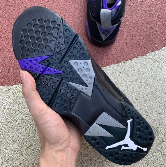 Air Jordan 7 Black Purple Ray Allen by Air Jordan