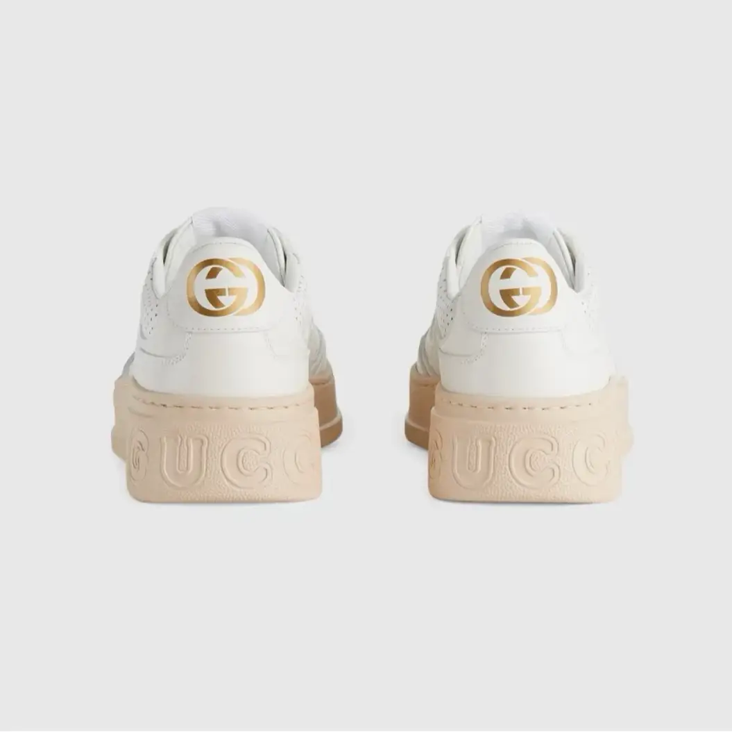 GG Embossed Leather Shoes Sneakers by Air Jordan