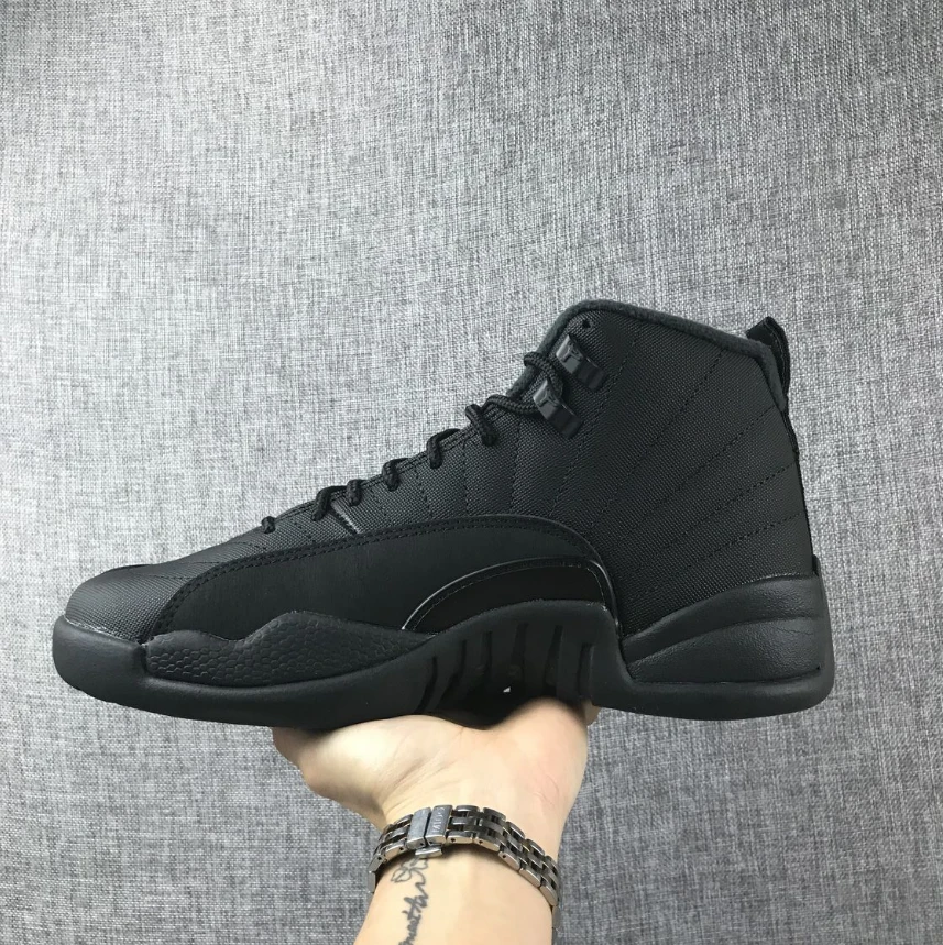 Air Jordan 12 Full Black by Air Jordan