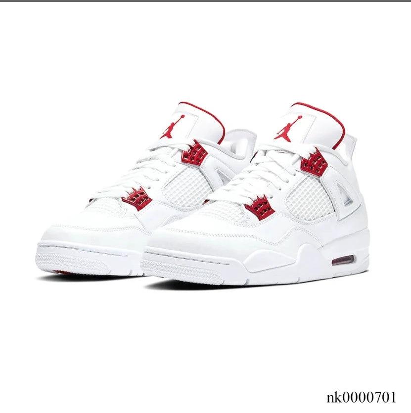 Air Jordan 4 Retro Metallic Red Shoes Sneakers (Big Size Available) by Air Jordan