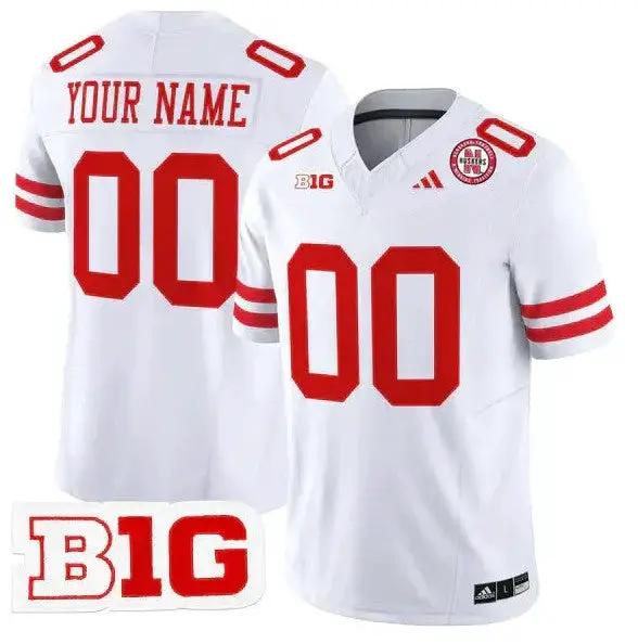 Custom Nebraska Cornhuskers Football 2025 "Blackout" Jersey by Nebraska Cornhuskers