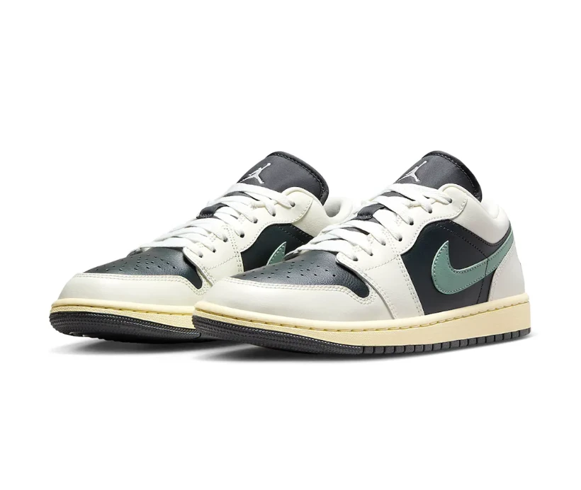 AJ 1 Low Jade Smoke Shoes Sneakers by Air Jordan