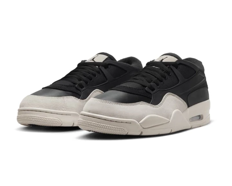 Air Jordan 4 RM Black Light Bone Shoes Sneakers by Air Jordan