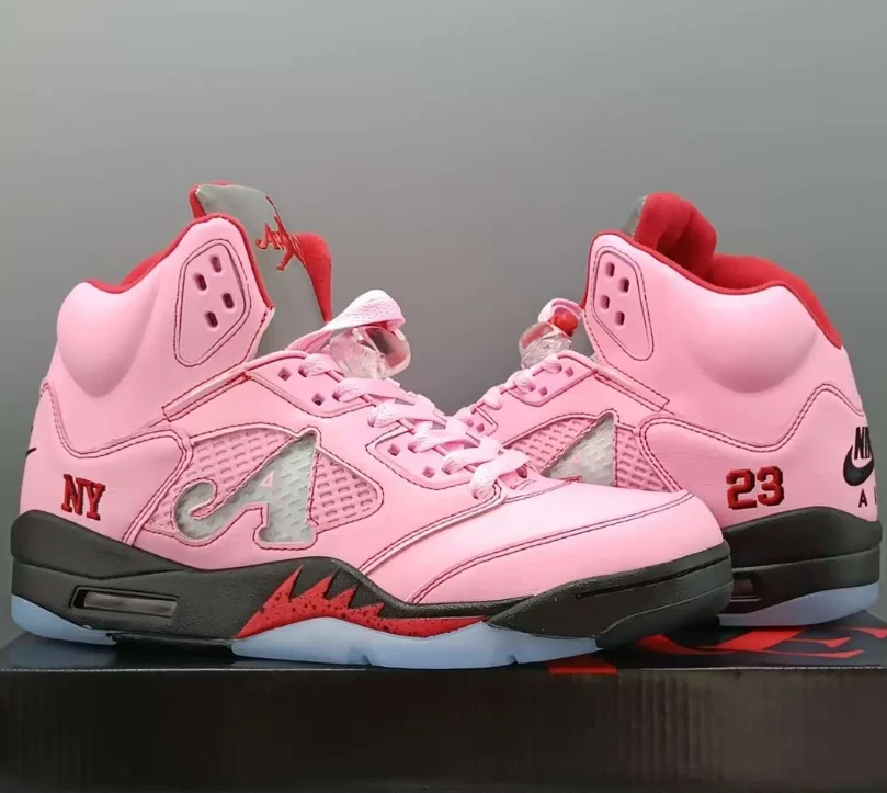 Awake NY x Air Jordan 5 Arctic Pink Shoes Sneakers by Air Jordan