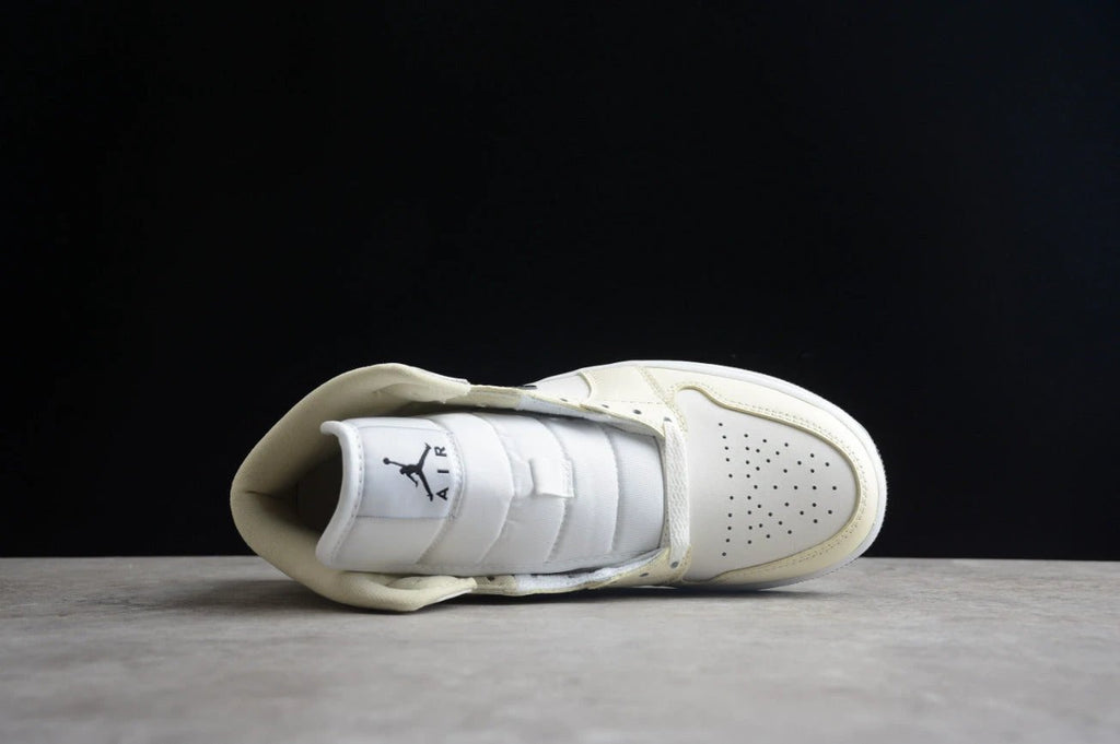 Air Jordan 1 Mid Milk Coconut Cream by Air Jordan
