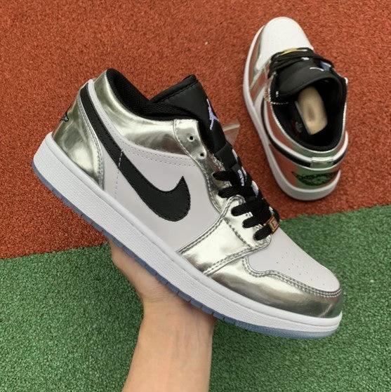 Air Jordan 1 Leonard Low Electroplated Silver by Air Jordan
