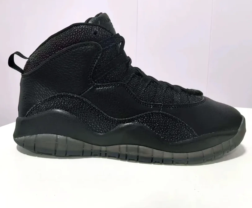 AJ 10 Retro Drake OVO Black Shoes Sneakers by Air Jordan