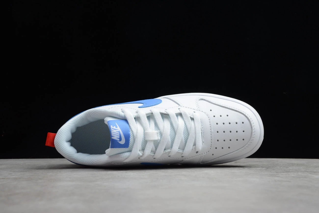 NK Court Borough Low 2 GS White Pacific Blue by Air Jordan