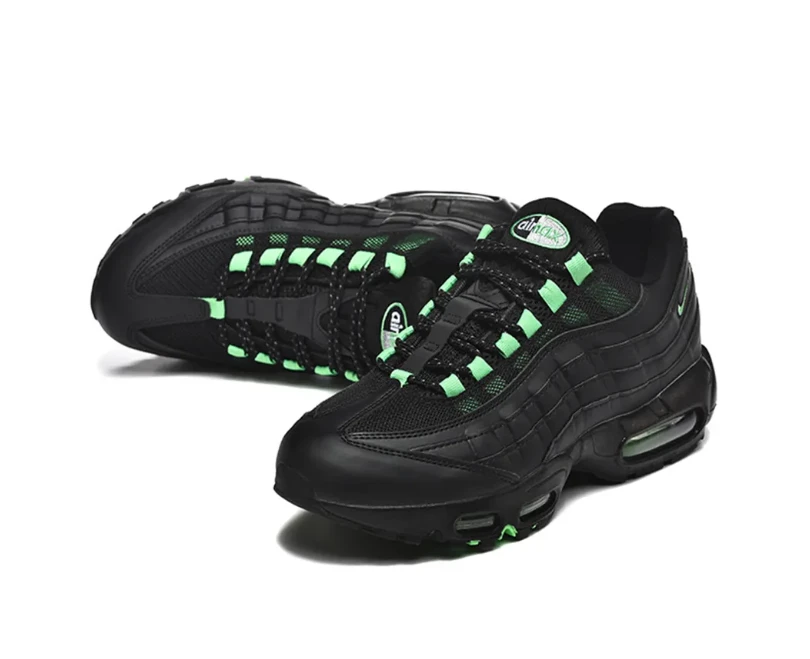Air Max 95 Green Shock Shoes Sneakers by Air Jordan