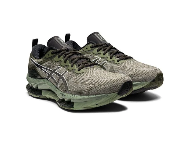 Asics Gel-Kinsei Blast LE Olive Green Black 1011B332-300 by Air Jordan