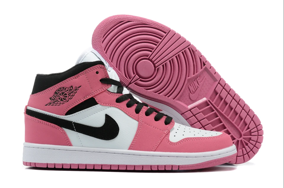 Air Jordan 1 Mid Berry Pink by Air Jordan