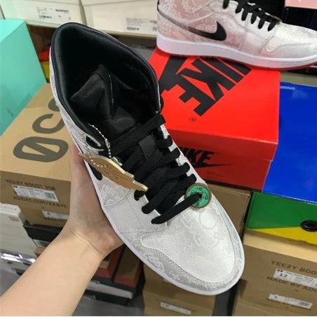 Air Jordan 1 Mid White Silk Copper Coins by Air Jordan