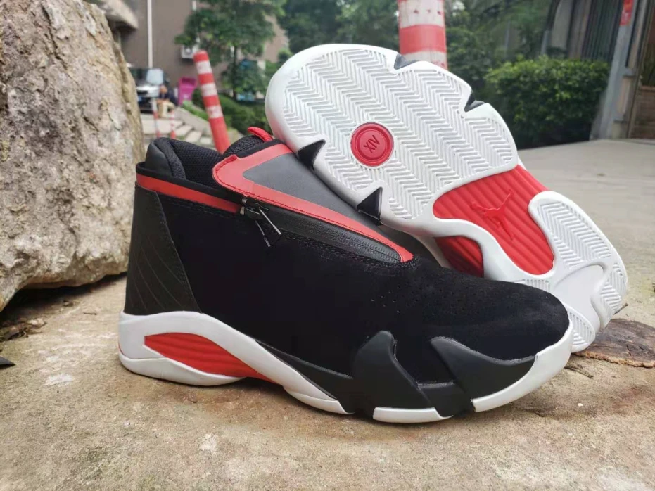 Air Jordan 14 Jumpman Z Black White Red by Air Jordan