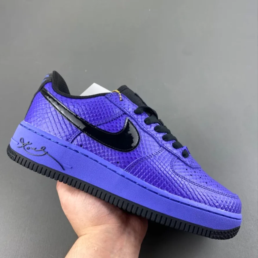 Kobe Bryant x FC Barca x Air Force 1 Low Protro Persian Violet Shoes Sneaker by Air Jordan