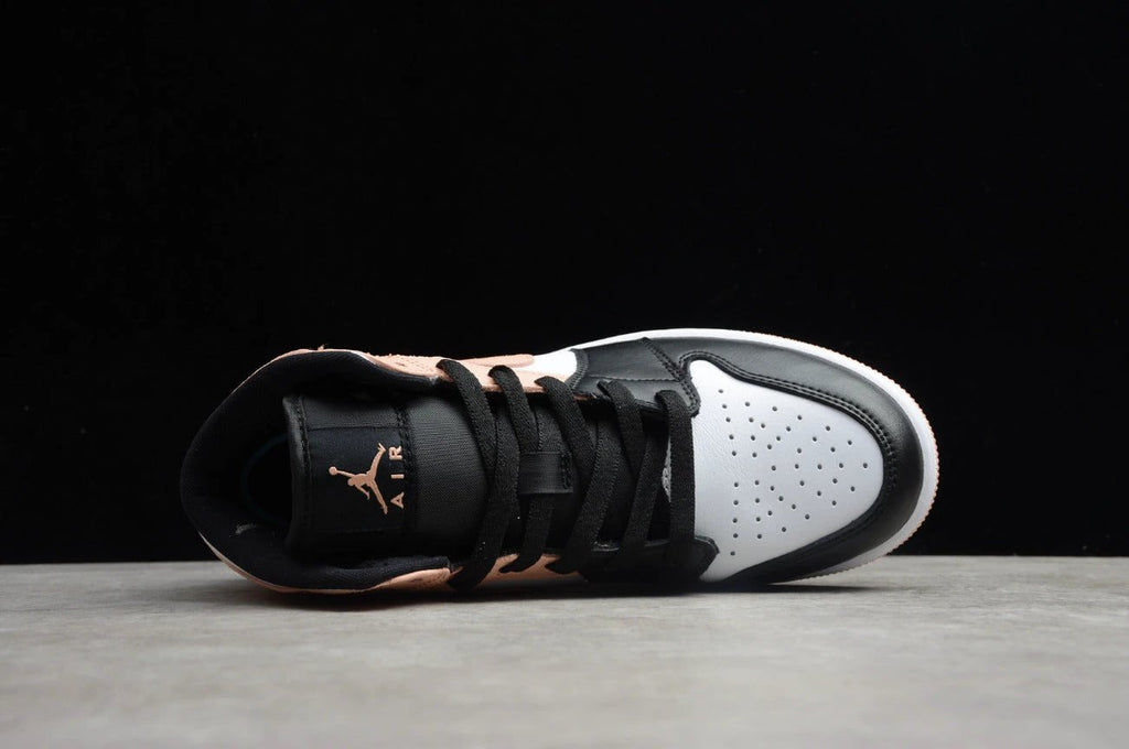 Air Jordan 1 Mid Black Crimson Tint by Air Jordan