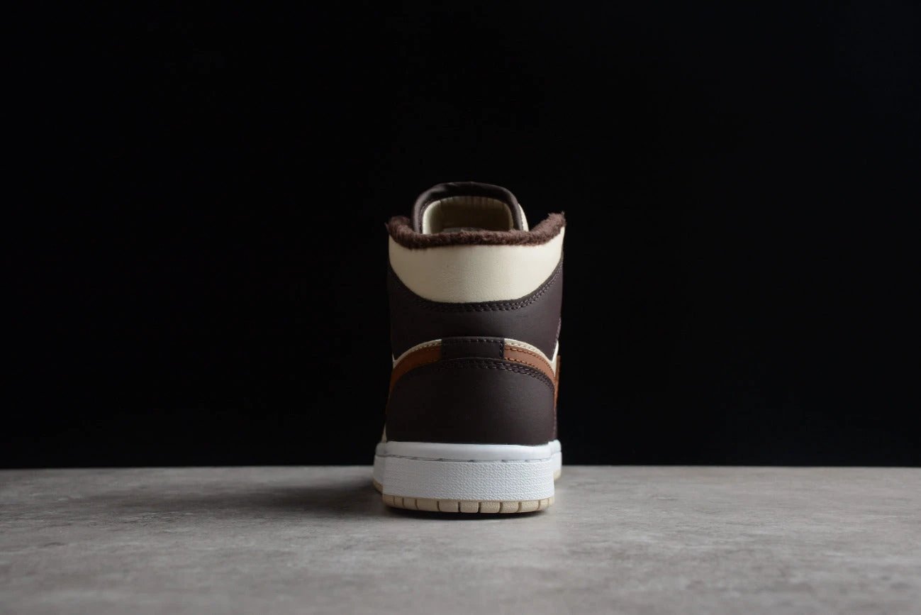 Air Jordan 1 Mid Basalt Brown by Air Jordan