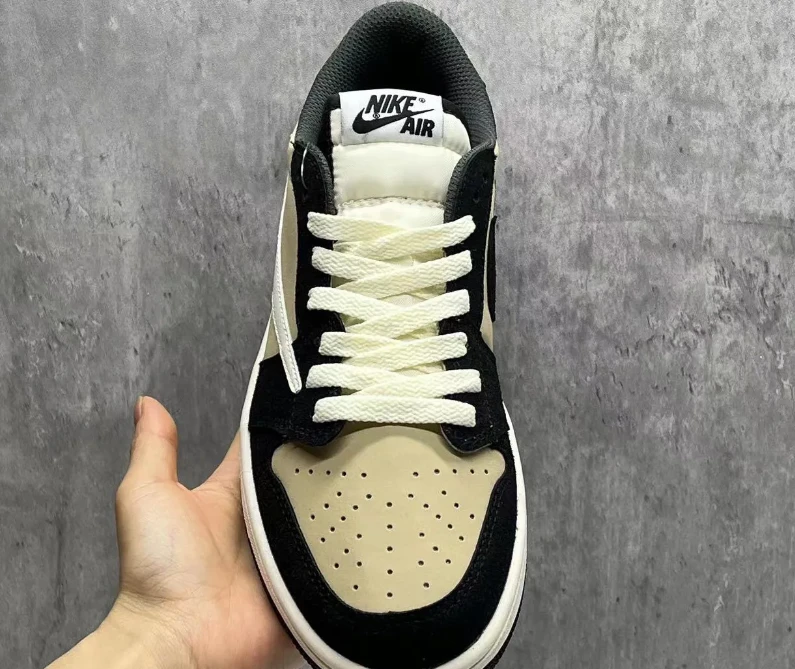 Travis Scott x AJ 1 Low OG Pale Vanilla Shoes Sneakers by Air Jordan