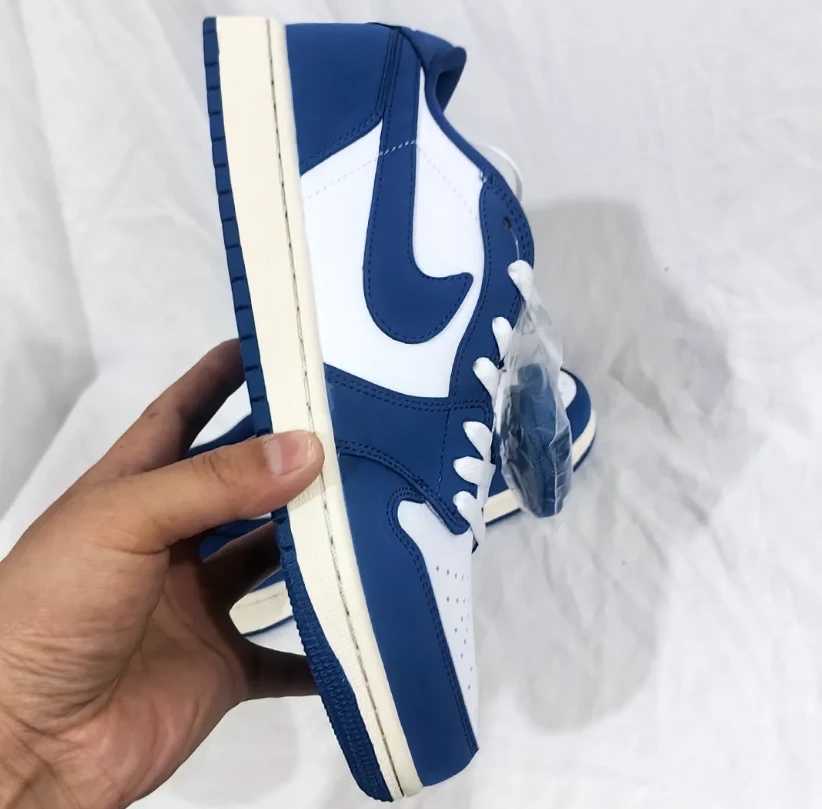 Air Jordan 1 Low OG Storm Blue Shoes Sneakers by Air Jordan