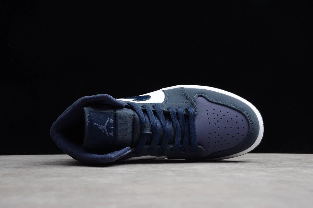 Air Jordan 1 Mid Obsidian Sanded Purple by Air Jordan