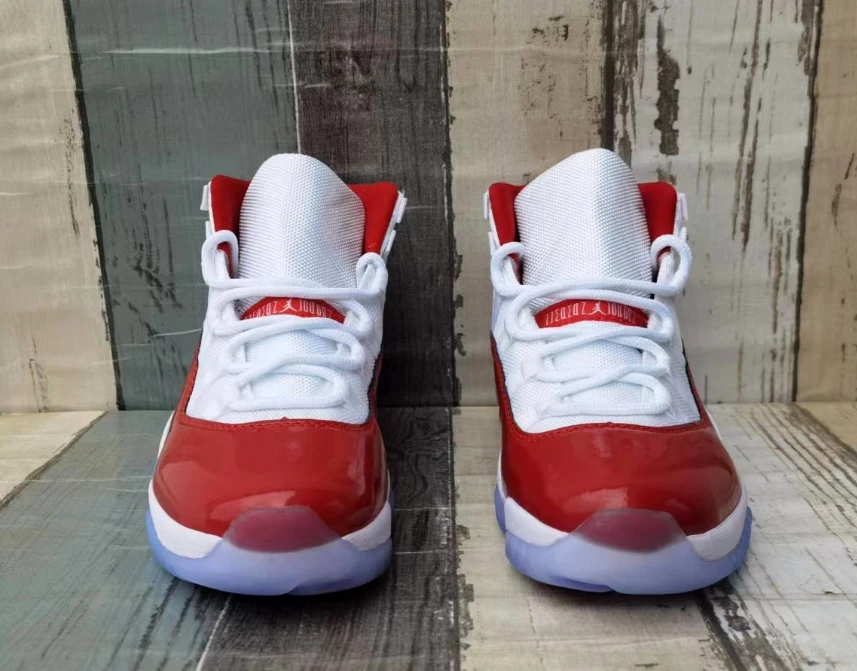 Air Jordan 11 White Red by Air Jordan