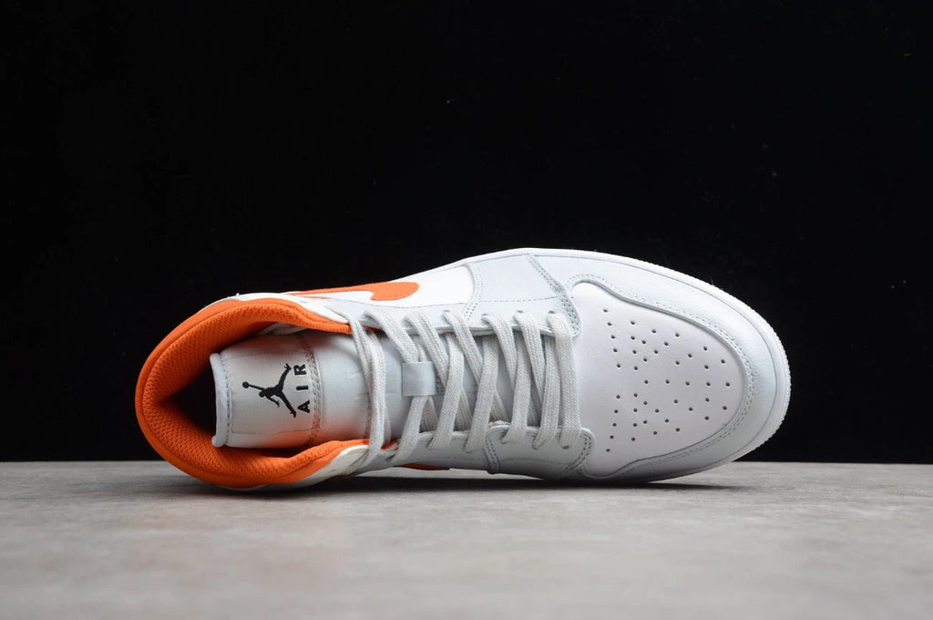 Air Jordan 1 Mid Starfish Orange Platinum by Air Jordan