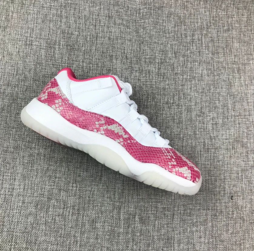Air Jordan 11 Low Pink Snakeskin by Air Jordan