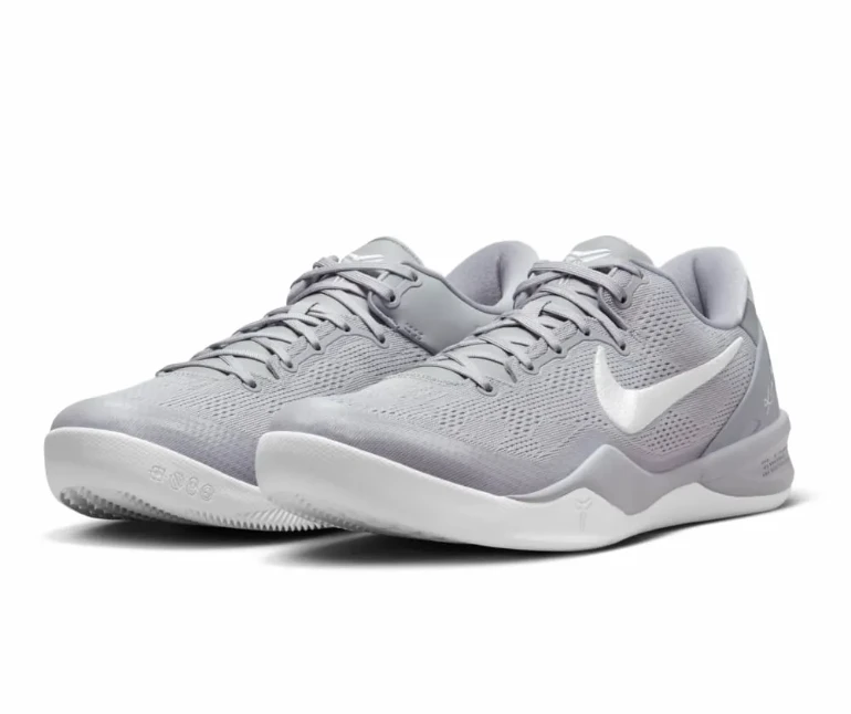 Kobe 8 Protro Wolf Grey Shoes Sneakers by Air Jordan