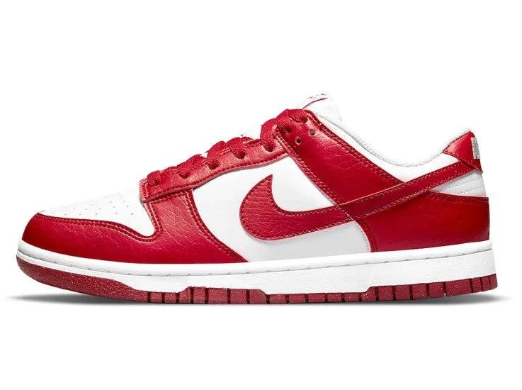Dunk Low Next Nature White Gym Red Shoes Sneakers by Air Jordan