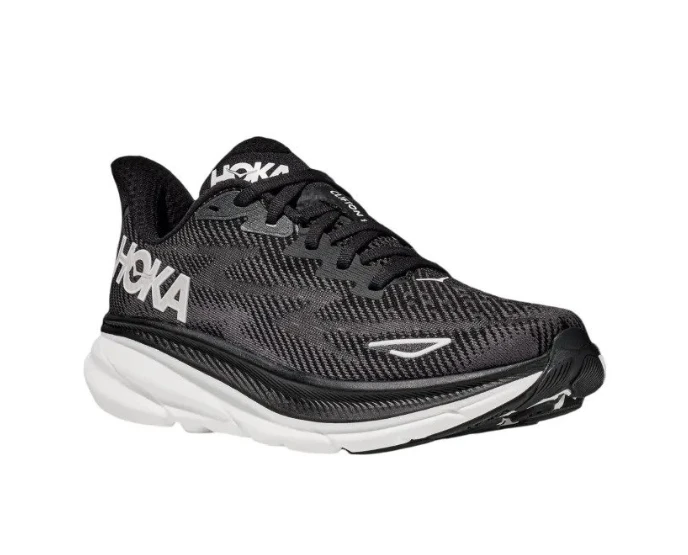 Hoka One One Clifton 9 2E Wide Black White 1132210-BWHT by Air Jordan
