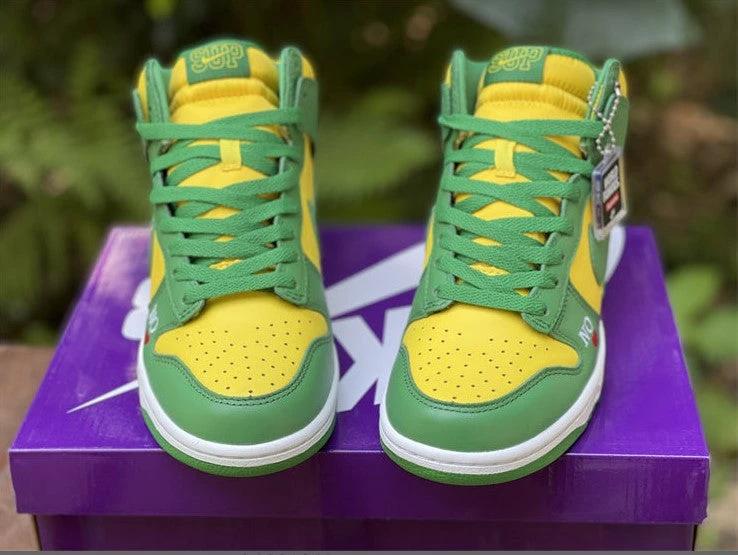 SB Dunk High Supreme By Any Means Brazil Shoes Sneakers by Air Jordan