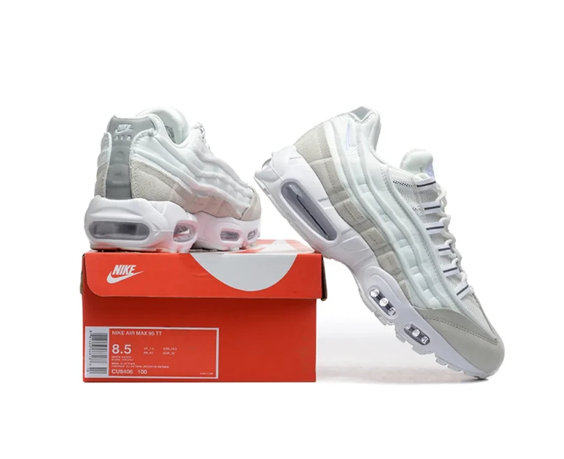 Comme des Garçons x AM 95 White Shoes Sneakers by Air Jordan