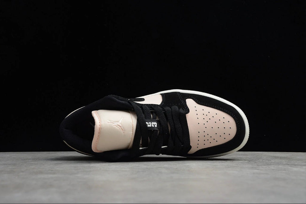 Air Jordan 1 Low Black and White Powder by Air Jordan