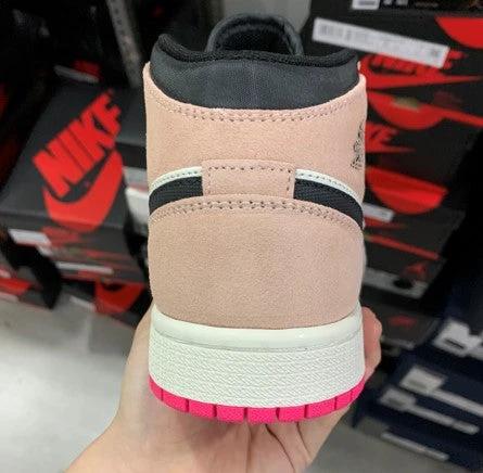 Air Jordan 1 Mid Crimson Tint Black And White Powder by Air Jordan