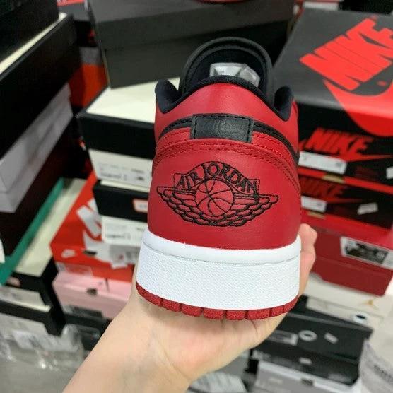 Air Jordan 1 Low Red Black by Air Jordan