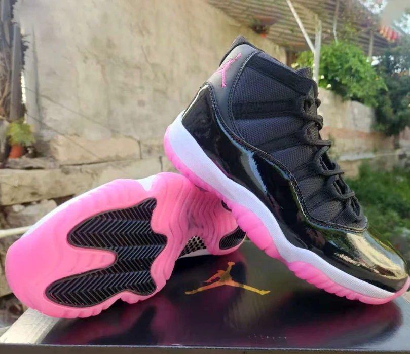 Air Jordan 11 Pink Jams Shoes Sneakers by Air Jordan