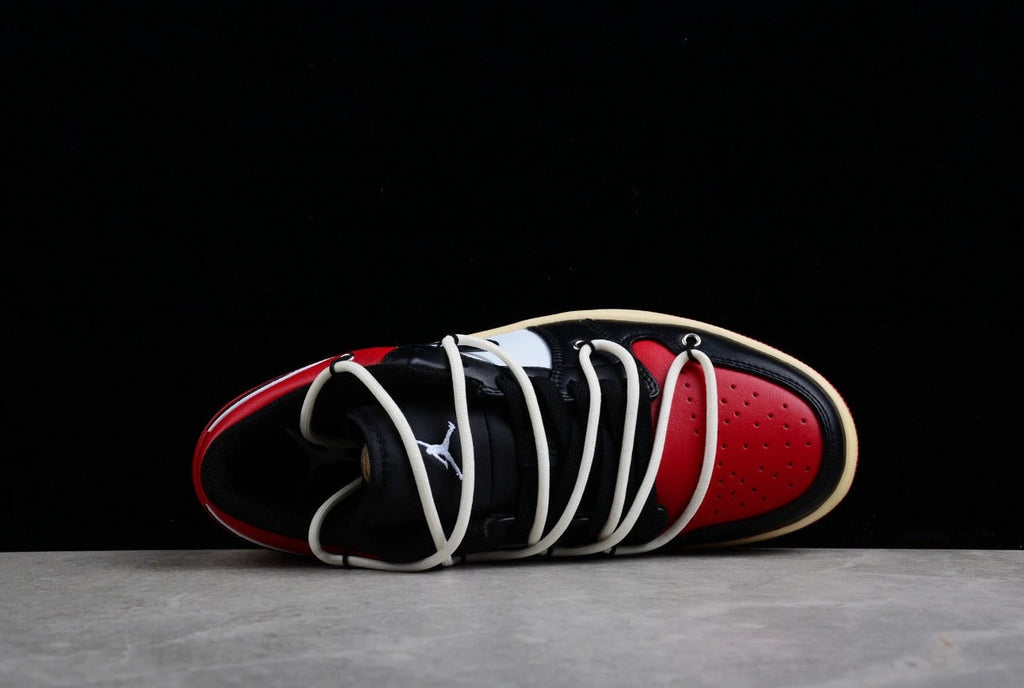Air Jordan 1 Low Bred Toe by Air Jordan