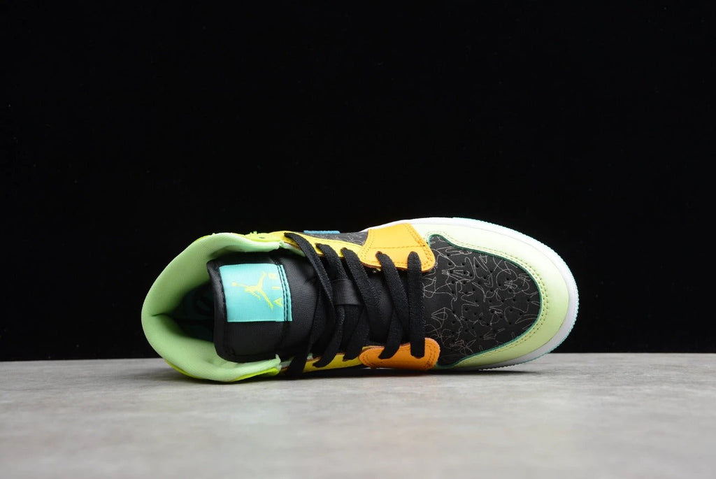 Air Jordan 1 Mid Candy Reflective Clover by Air Jordan