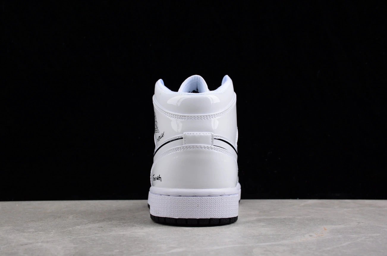 Air Jordan 1 Mid GS Schematic by Air Jordan