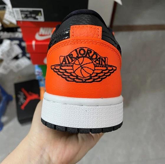 Air Jordan 1 Low Black Orange by Air Jordan