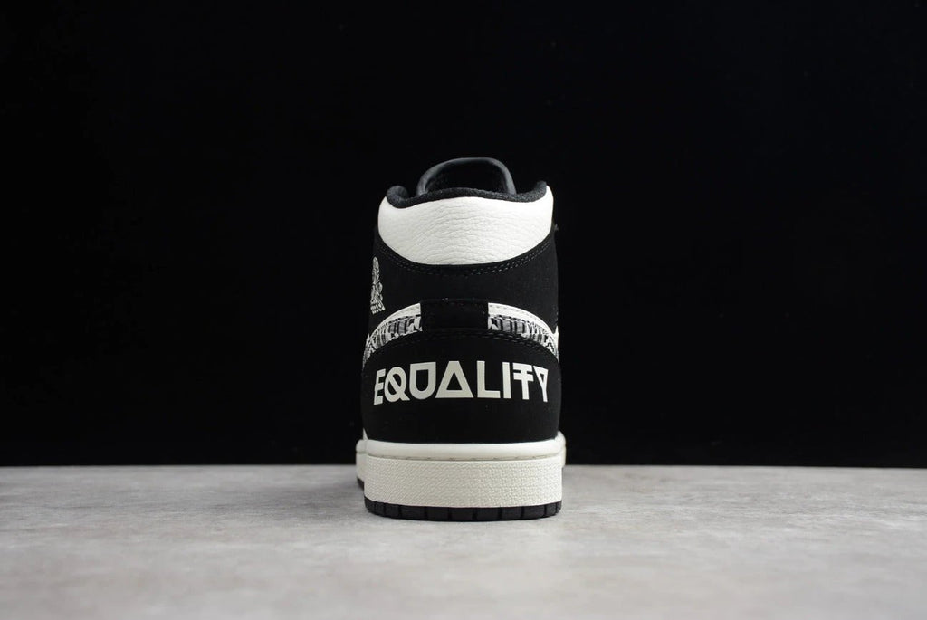 Air Jordan 1 Mid SE Black And White by Air Jordan
