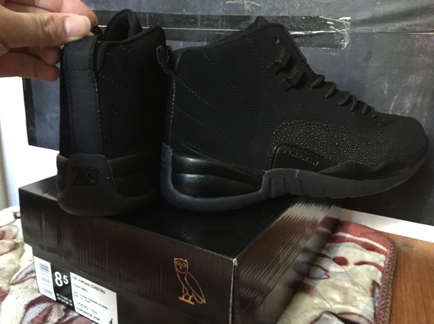 Air Jordan 12 Black OVO by Air Jordan