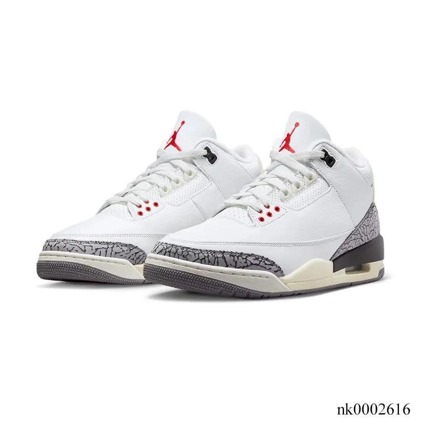 Air Jordan 3 Retro White Cement Reimagined Shoes Sneakers by Air Jordan