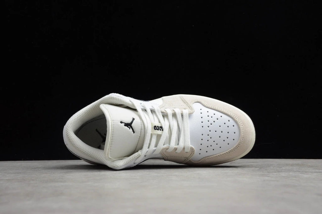 Air Jordan 1 Low White and Black Little Paris by Air Jordan