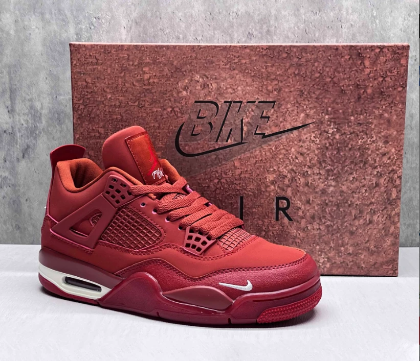 Nigel Sylvester x Air Jordan 4 Brick by Brick Shoes Sneakers by Air Jordan