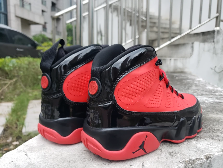 Air Jordan 9 Red And Black Mirror by Air Jordan