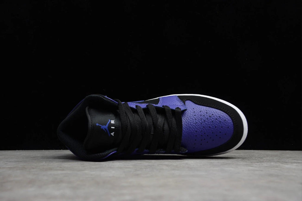 Air Jordan 1 Mid Black Dark Concord by Air Jordan