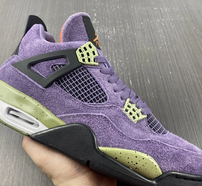 Air Jordan 4 Canyon Purple Shoes Sneakers by Air Jordan