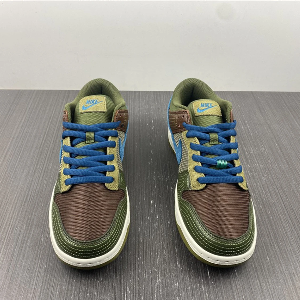 Nike Dunk Low NH Jade Cacao Wow Shoes Sneakers by Air Jordan