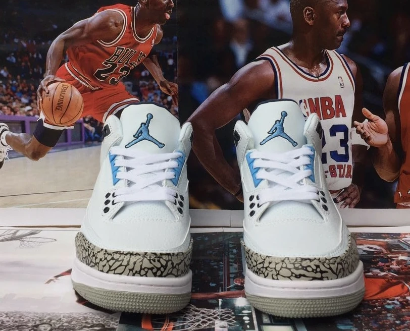 Air Jordan 3 Retro UNC by Air Jordan