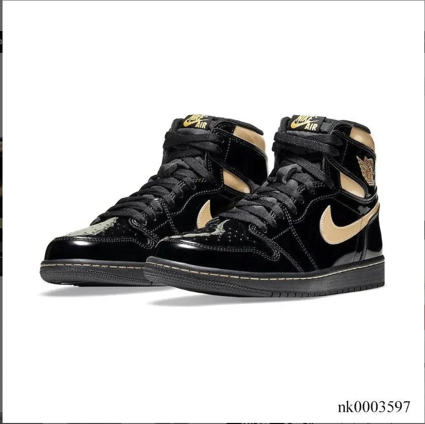 Air Jordan 1 Retro HighBlack Metallic Gold 2020 Shoes Sneakers by Air Jordan